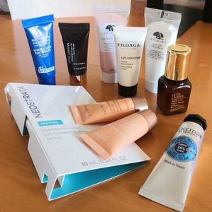 10pc Skincare Travel Size Sample Lot